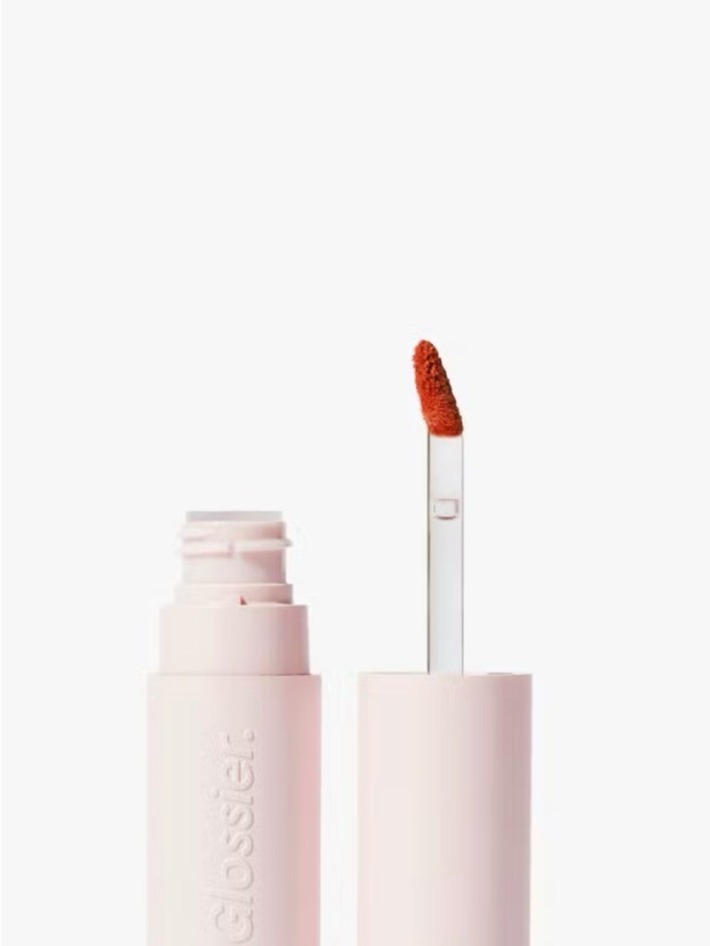 Glossier suit liquid, soft, touch, lip cream- Strike